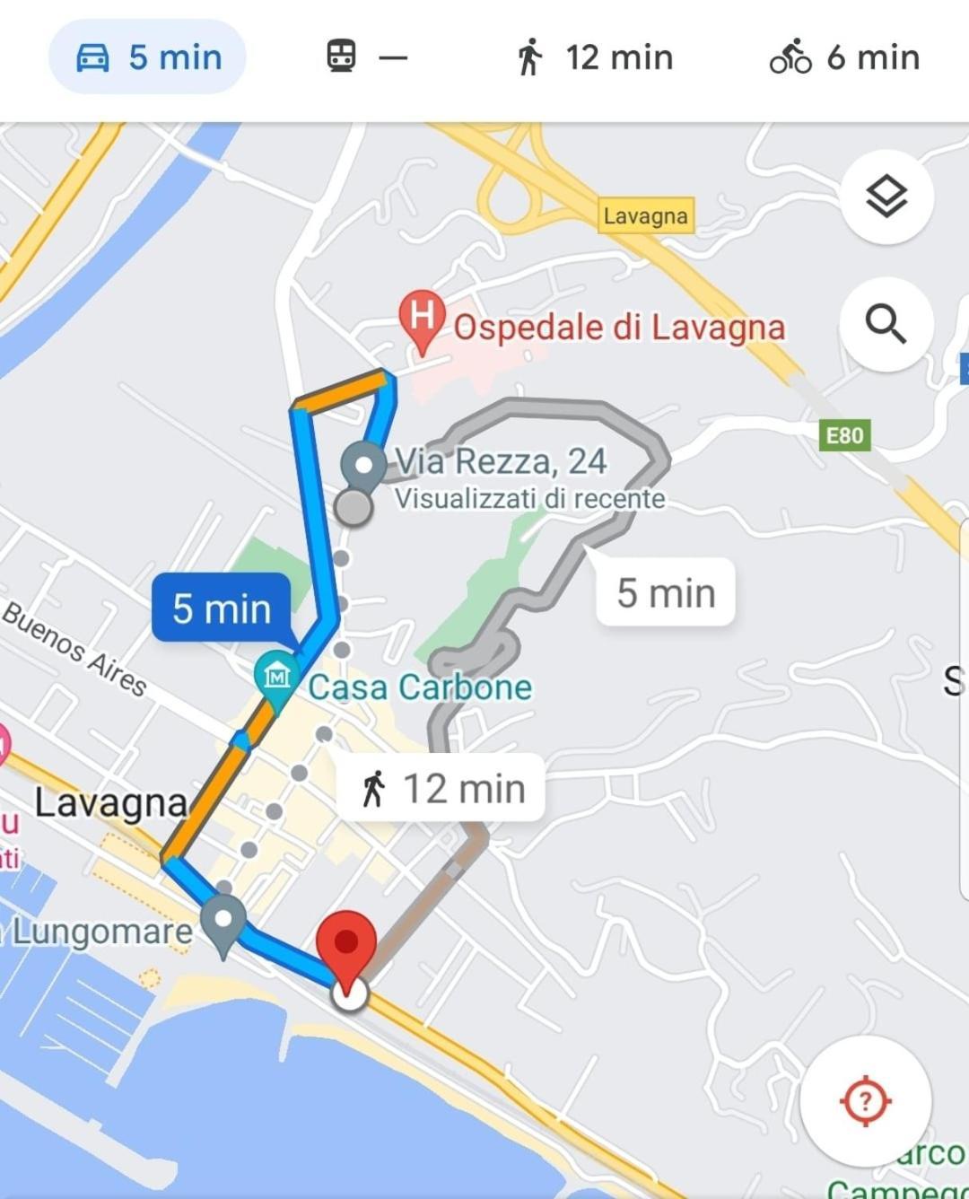 Super Vista Al Grattacielo Di Lavagna Apartment ภายนอก รูปภาพ